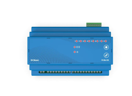 Wired Din Rail Relay Blue PS-08M 230 Tech Drivers