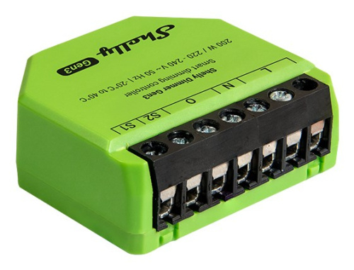 SHELLY Dimmer Gen3 Built-in Must, Lime