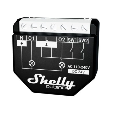 Shelly Qubino WAVE 2PM Smart switch Must