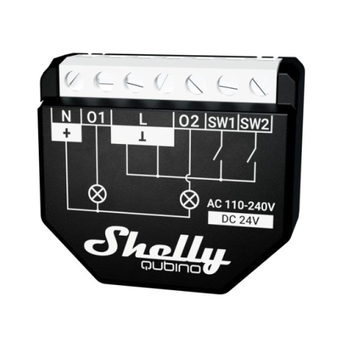 Shelly Qubino WAVE 2PM Smart switch Must