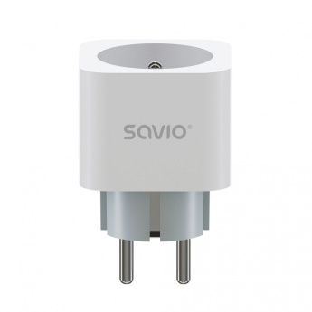 SAVIO WI-FI smart socket, 16A, AS-01, White