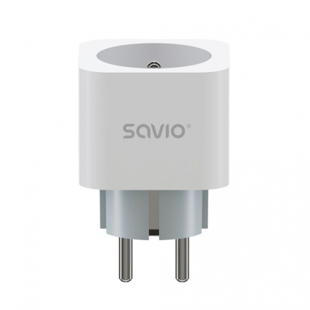 SAVIO WI-FI smart socket, 16A, AS-01, White