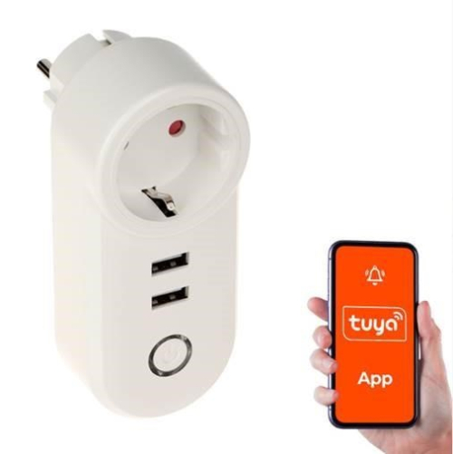 SMART HOME WIFI SMART SOCKET/USB ATLO-P1U2-TUYA GENWAY WLONONWCRGGM1