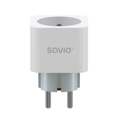 SAVIO WI-FI smart socket, 16A, AS-01, Белый