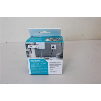 Renew. DIGITUS Safety Plug for Flush Mounting with 1 x USB Type-C, 1 x USB A | Digitus | Safety Plug for Flush Mounting with 1 x USB Type-C, 1 x USB A | DAMAGED PACKAGING, UNPACKED, USED