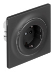 Fibaro FGWOF-011-8 socket-outlet Type F Black