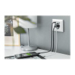 Digitus | Safety Plug for Flush Mounting with 1 x USB Type-C, 1 x USB A