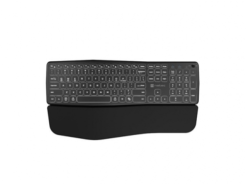 NATEC PORIFERA US WIRELESS BLUETOOTH + 2.4GHZ X-SCISSOR KEYBOARD BACKLIGHT ERGONOMIC