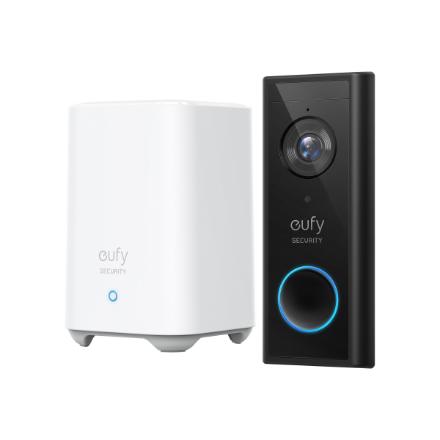 Anker Eufy Video Doorbell 2K with HomeBase, Battery Powered E82101W4