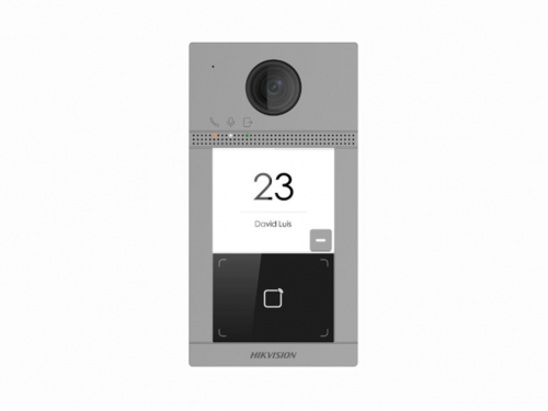 Hikvision 1 Button Metal Villa Door Station | DS-KV8113-WME1 (C) | 2 MP | IK08/IP65 | H.264