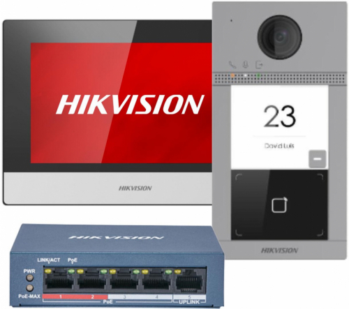 HikVision Video Intercom DS-KIS604-S(C)(O-STD)/Europe BV