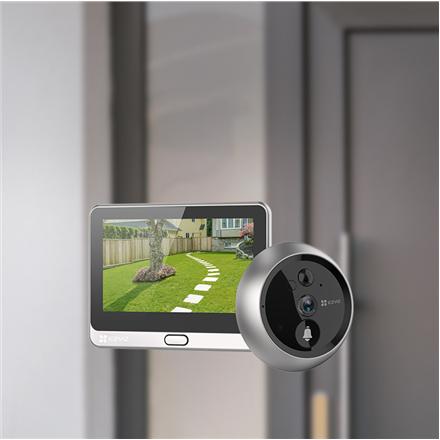 EZVIZ | CS-DP2 Wire-free Peephole Doorbell | Wi-Fi