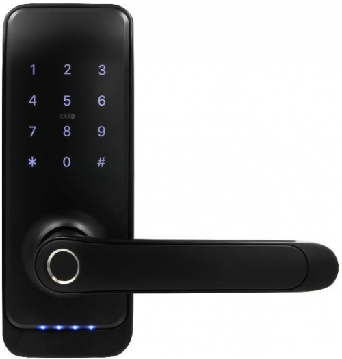 Handle with access controller EURA ELH-01H4 black