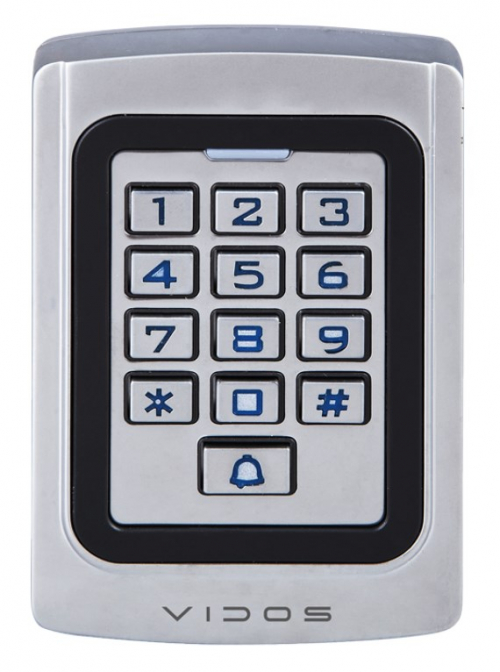 Combination lock with VIDOS ZS41 reader