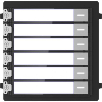 Call module (6 buttons) HIKVISION DS-KD-KK