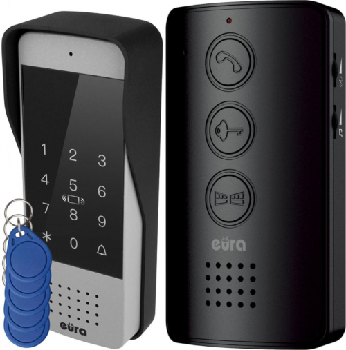 Door entry system EURA ADP-34A3 black