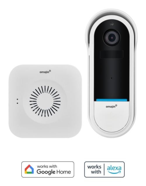 omajin by Netatmo OVD-01-EU doorbell chime Black, White