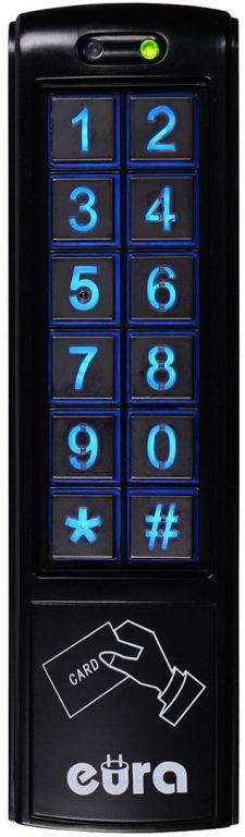 EURA AC-30C7 black coded lock