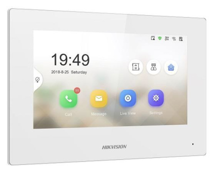 Hikvision Pro Series DS-KH6320-WTE2-W video intercom system 17.8 cm (7