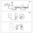 Reolink D340W - 5MP Video Doorbell with Chime, 2.4/5 GHz Wi-Fi, Person Detection, Two-Way Audio, Works with NVRs