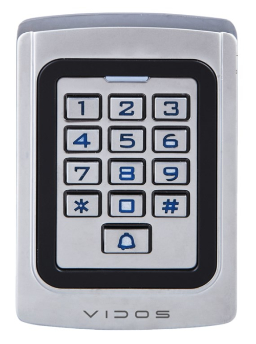 Combination lock with VIDOS ZS41 reader