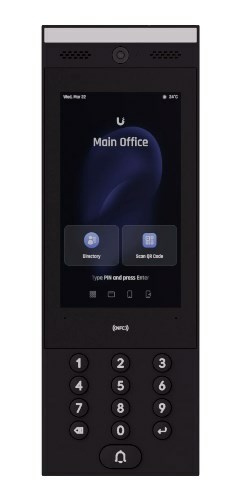 Ubiquiti Intercom Entrance control terminal Black