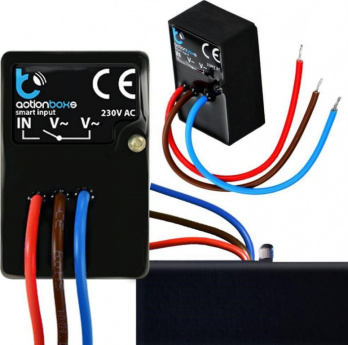 Binary inputs module actionboxes wired Blebox
