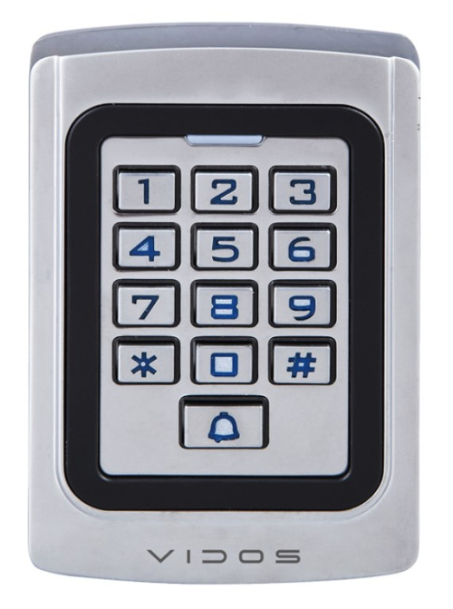 Combination lock with VIDOS ZS41 reader