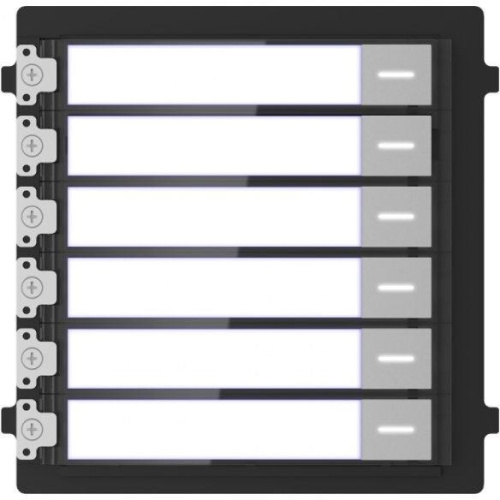 Call module (6 buttons) HIKVISION DS-KD-KK