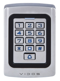 Combination lock with VIDOS ZS41 reader