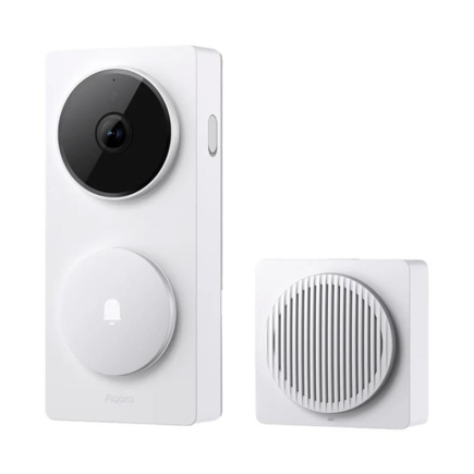 Aqara Doorbell Camera Hub G410, valge - Nutikodu uksekell / CH-C09D-W