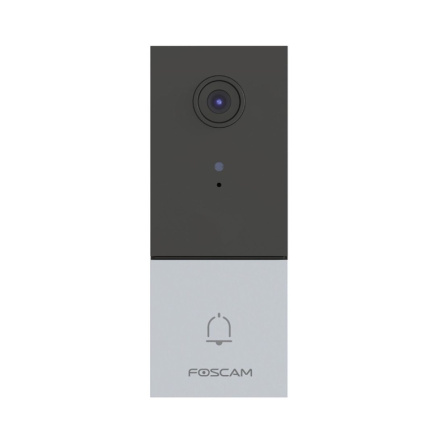 Foscam VD1 video intercom system 4 MP Must, Silver