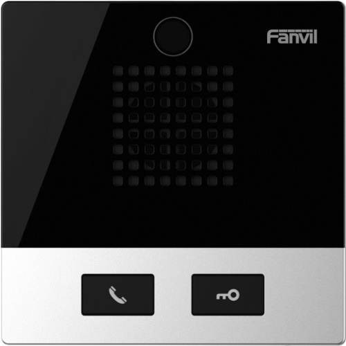 Fanvil I10SD video intercom system 2 MP Must, Silver