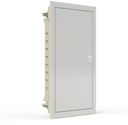 Installation housing plastic, metal doors, flush