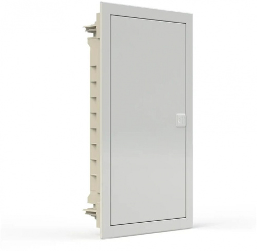 Installation housing plastic, metal doors, flush