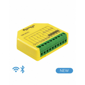 Shelly Relais ''Plus RGBW PM'' WLAN Bluetooth LED Lichtcontroller Unterputz