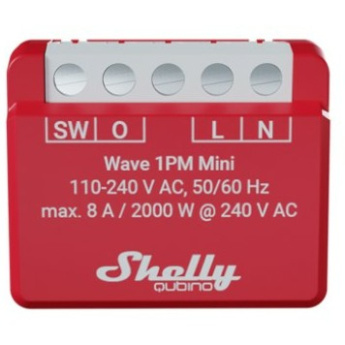 Shelly Relais ''Wave 1PM Mini'' Z-Wave