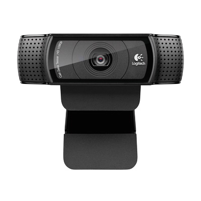 Logitech HD Pro Webcam C920 - Web camera - colour - 1920 x 1080 - audio - USB 2.0