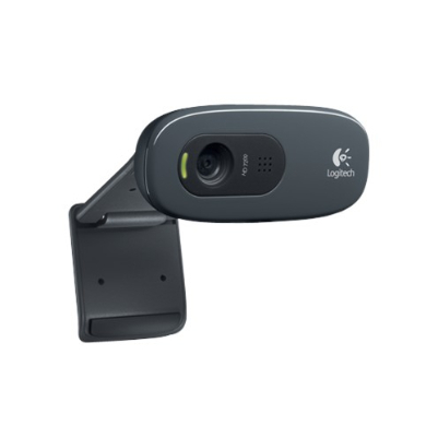 Logitech HD WEBCAM C270, Web camera colour, 1280 x 720, audio, USB 2.0