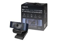 LOGILINK UA0379 HD USB WEBCAM 80deg dual Microphone