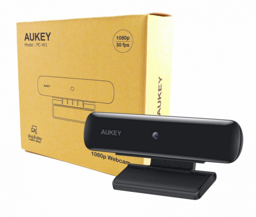 AUKEY WEBCAM PC-W1 USB | Full HD 1920x1080 | 1080p | 30fps