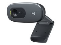 LOGITECH HD WEBCAM C270 WEBCAM colour 1280 x 720 audio USB 2.0