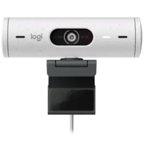 LOGITECH BRIO 500 Full HD WEBCAM - OFF-WHITE - USB-C