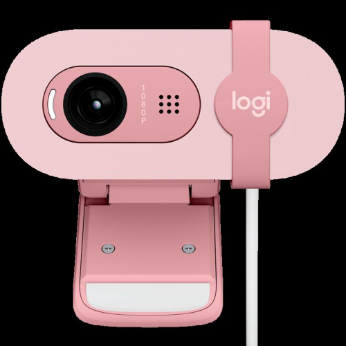 LOGITECH Brio 100 Full HD WEBCAM - ROSE - USB