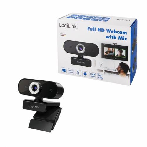 LogiLink Pro full HD USB VEEBIKAAMERA with Mikrofon