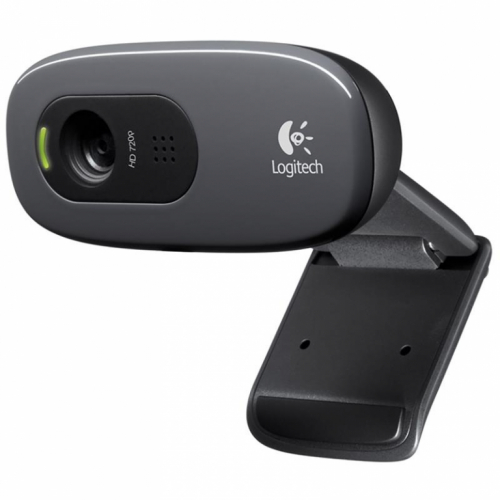 Logitech C270, HD, must - Veebikaamera / 960-001063