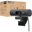 Logitech BRIO 505 1920x1080 30fps 4MP HDR RightSight auto-framing, Auto Focus, Auto ALight Sensor, USB-C, Graphite Balck