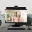 Logitech BRIO 505 1920x1080 30fps 4MP HDR RightSight auto-framing, Auto Focus, Auto ALight Sensor, USB-C, Graphite Balck