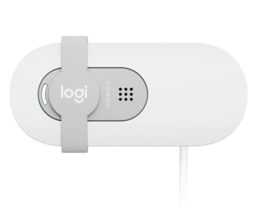 Logitech Brio 100 Full HD VEEBIKAAMERA, 2 MP, FHD 1080p, 58°, USB, Off-White