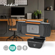 Nedis WCAM100BK WEBCAM 2 MP 1920 x 1080 pixels USB 2.0 Black